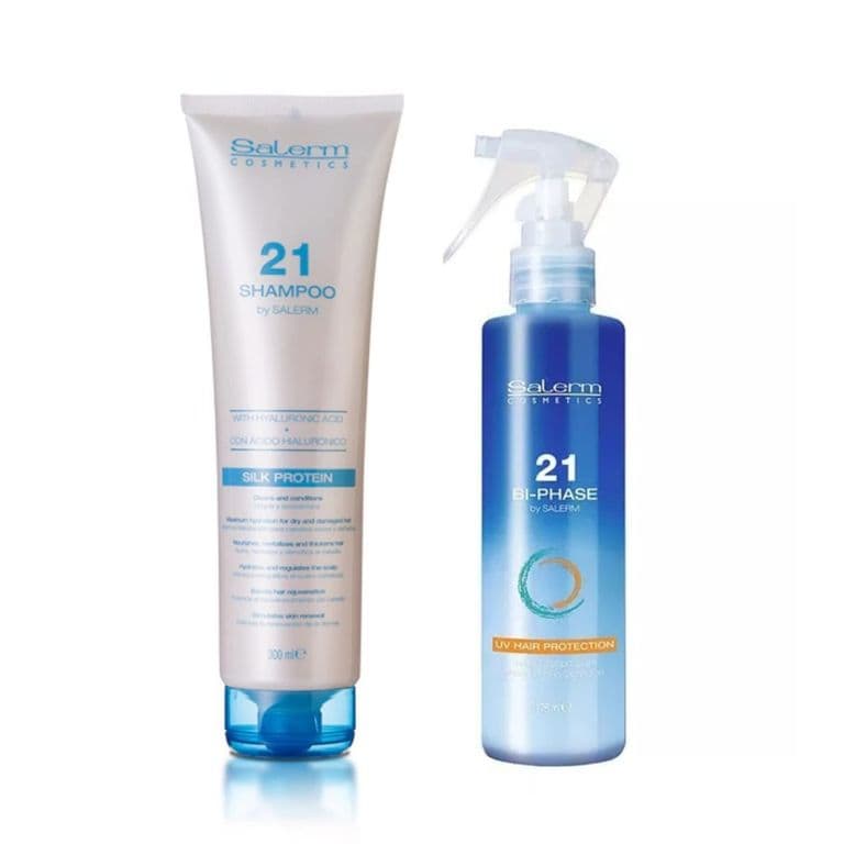 Shampoo Nutricion 21 + Spray Protector Uv Bi Phase.-