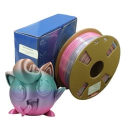 Filamento Tronxy Pla+Silk (Rainbow) Candy