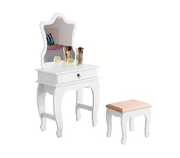 Tocador Con Espejo Luxury Blanco