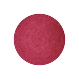 Alfombra Yute Red. Maui 150X150 Fucsia
