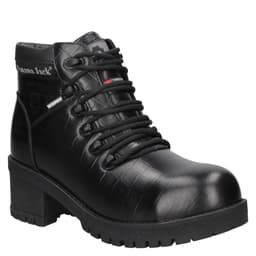 Zapato De Seguridad Mujer Negro Waterproof Negro 36
