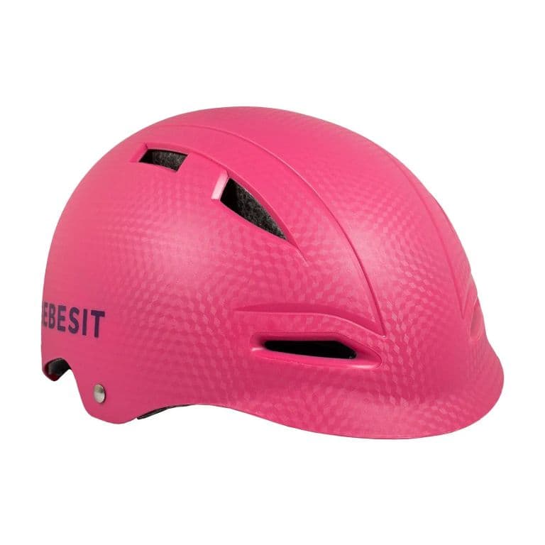 Casco Bicicleta Regulable Nino Nina Rosa