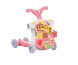 Andador de BEBE 4 en 1 Rosado
