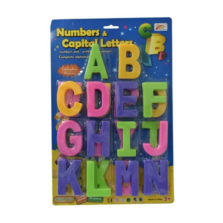Letras Magneticas Didacticas - Abecedario Completo