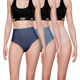 Calzon Maxi Algodon Pack 3 C1 Multicolor S