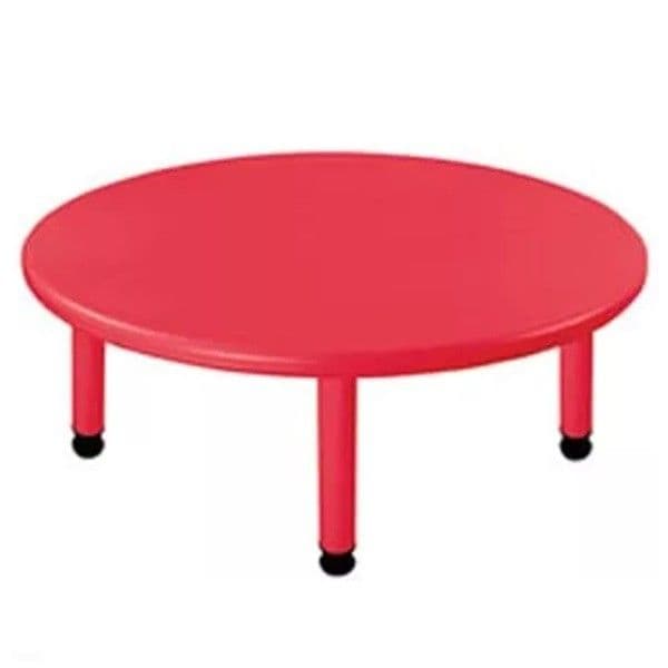 Mesa Infantil Redonda Roja