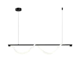 LAMPARA COLGANTE LED ABRUZZO NEGRO