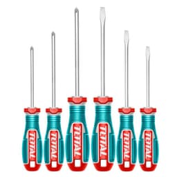 Kit Juego Destornilladores 6 Piezas Total Tksds0626