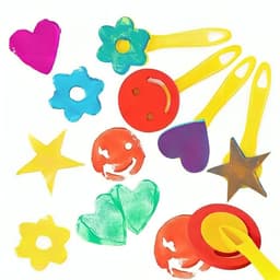 Set De Arte 51 Pzs Para Pintar Para Ninos Esponjas Figuras