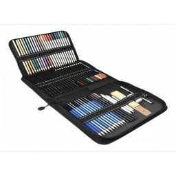 SET 72 Estuche Lapices De Colores Dibujo Profesional