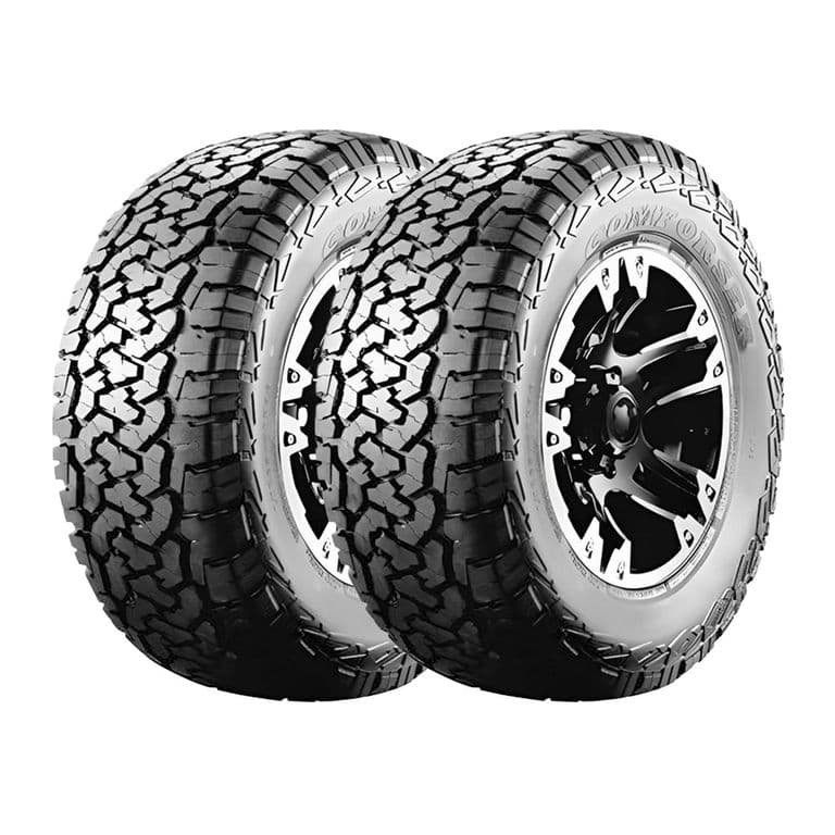 Set 2 Neumatico 245/75r17 121/118s Cf1100 10pr At
