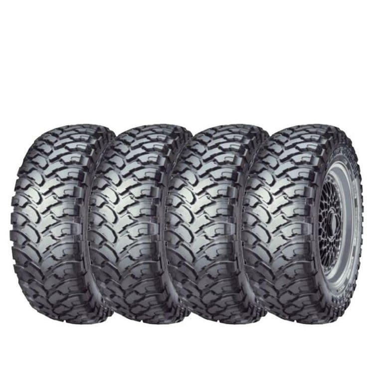 Set 4 Neumaticos - 225/75r16 Cf3000 Mt 115/112q Cn