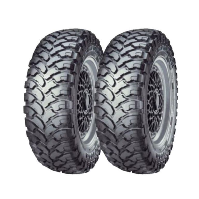 Set 2 Neumaticos - 225/75r16 Cf3000 Mt 115/112q Cn