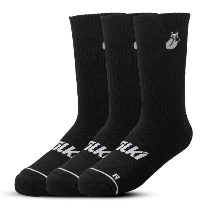 Calcetin Comfort Negro Pack X3 Tenis Padel Negro 35-38