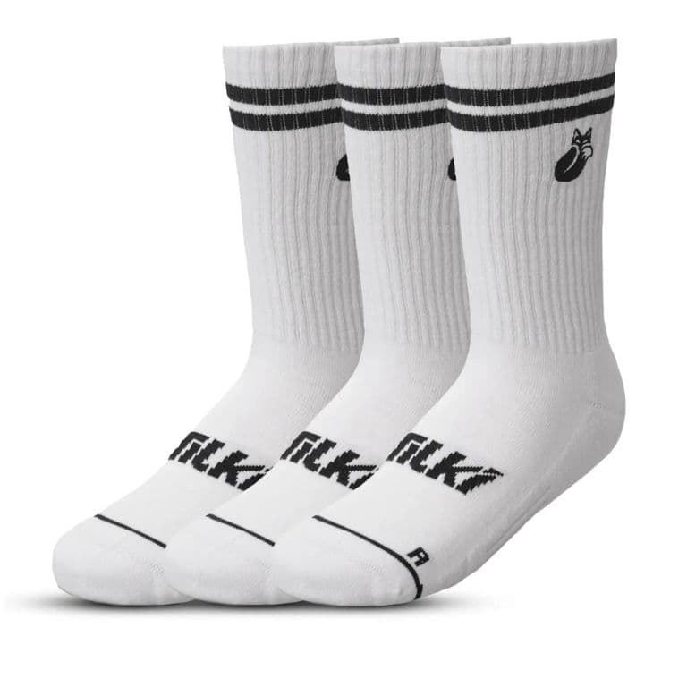 Calcetin Comfort Line Blanco Pack X3 Tenis Padel Blanco 35-38