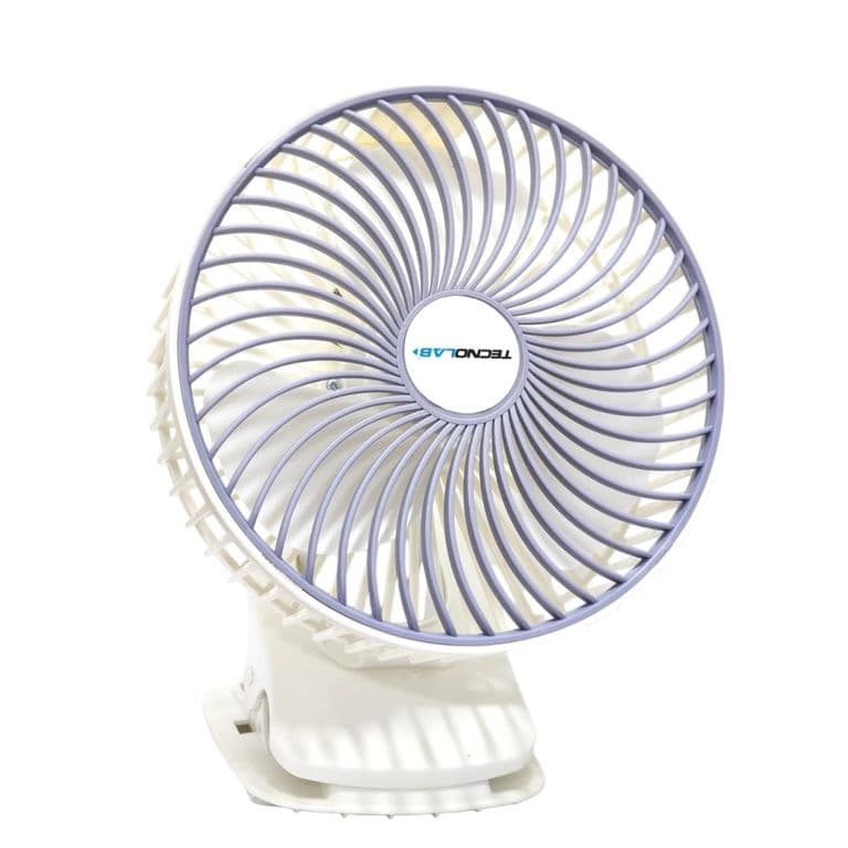 Ventilador Clip Portatil Recargable TL674 blanco
