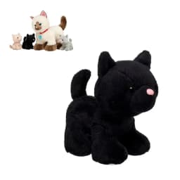 Mini peluche gato negro coleccion