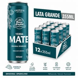 Pack x 12 Bebidas Energizante Natural Tradicional 355ml