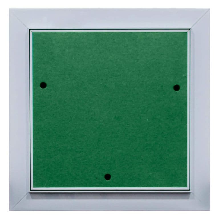 Tapa de Inspeccion con Banda Anti-polvo 200x200 Blanco 10 mm