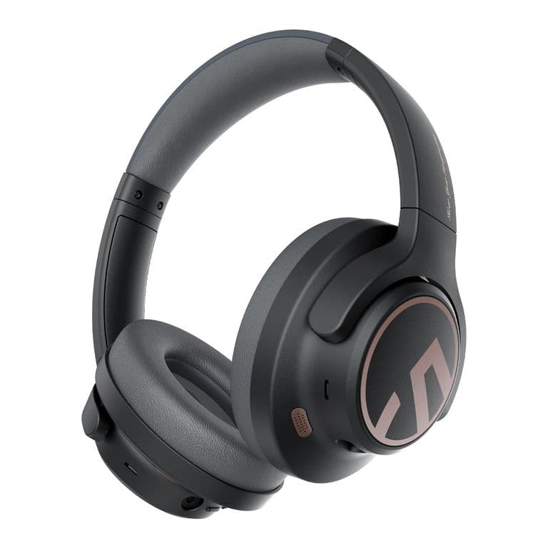 Audifonos Bluetooth123Hrs ANC Hi-Res IPX-4 Space Negro