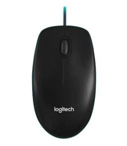 Mouse con Cable M100 Negro