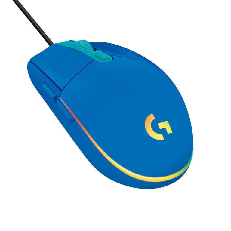 MOUSE G203 LIGHTSYNC BLUE Azul