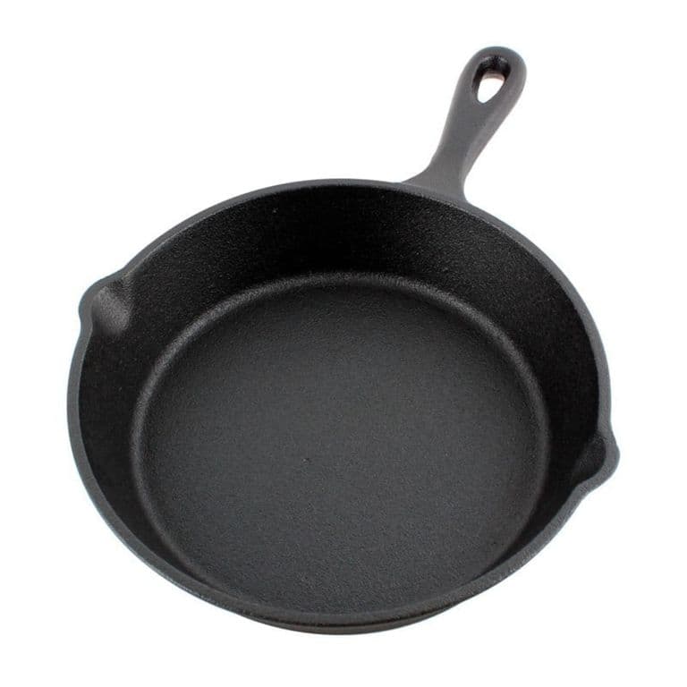 Sarten Fierro Fundido 20cm Negro