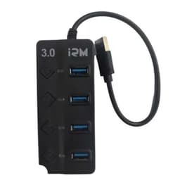 Hub De 4 Puertos Usb 30 Con Interruptores Alargador