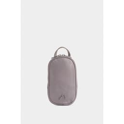 Velez Cartera Bandolera Elora Lona Mujer Manija Cuero Gris Gris TALLA UNICA