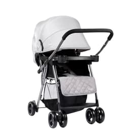 Coche Cuna Nitara Gris Gris claro