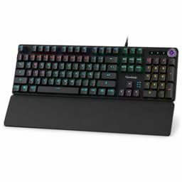 Teclado Mecanico RGB con apoya Munecas Gamer KU535