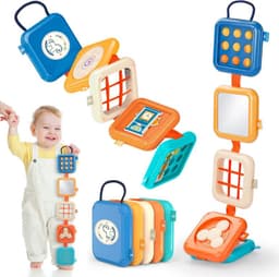 TABLERO PLEGABLE SENSORIAL COGNITIVO PARA BEBE