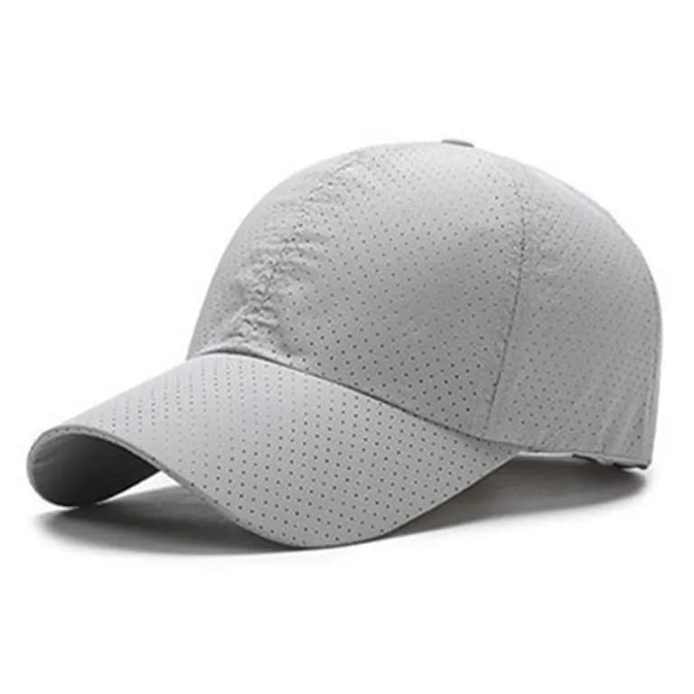 Jockey Dry Fit Microperforado Sechurano Negro Unisex_. Gris TALLA UNICA