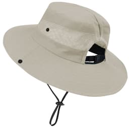 Sombrero Bonnie Ala Ancha Plegable UV Ninos Beige TALLA UNICA