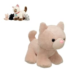 Peluche mini gato crema coleccionable