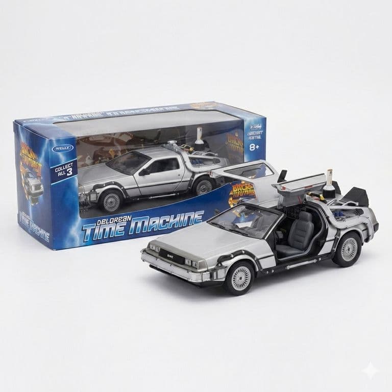 Back To The Future II Delorean Escala 1:24 -