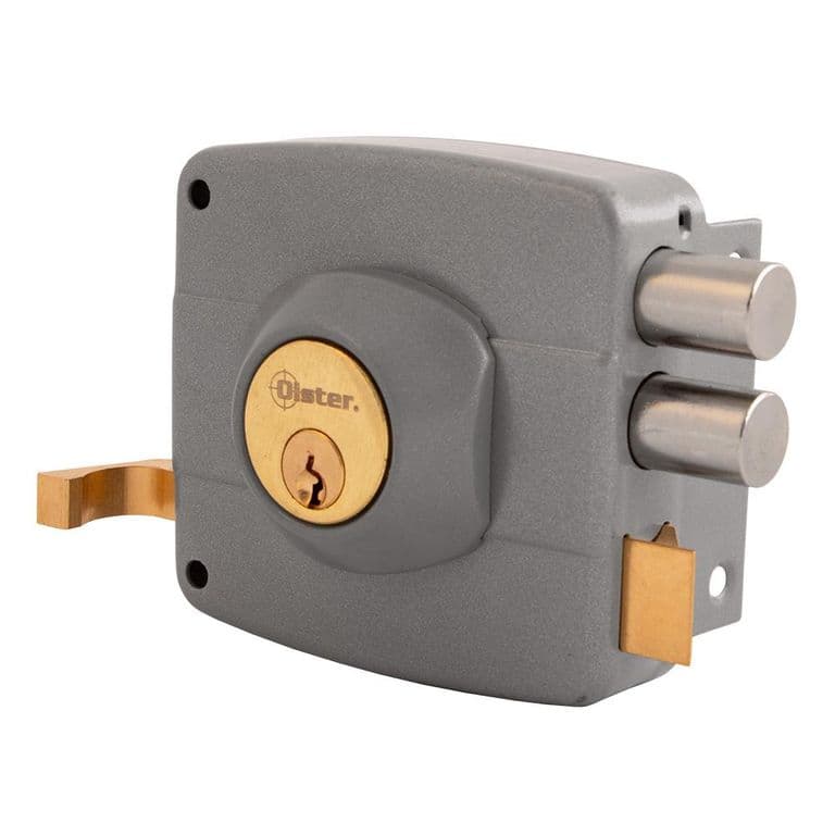 CERRADURA SOBREPONER OISTER 110 GRIS