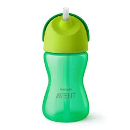 Vaso Bombilla Flexible 300ml Avent Dino Verde 12m+ SCF79801