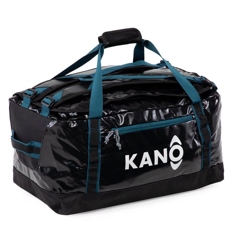 Bolso Mochila Impermeable Negro Outdoor 60L Plegable