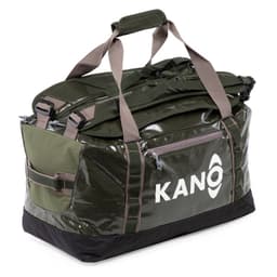 Bolso Mochila Impermeable Verde Outdoor 40L Plegable.