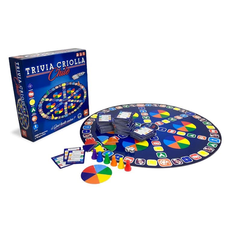 Juego de Mesa Trivia Criolla de Chile -