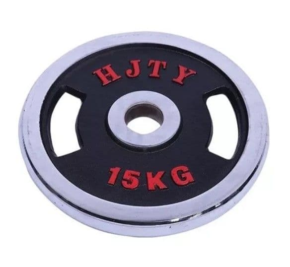 Par Discos 15 Kg Asas Olimpico Cromado Grip