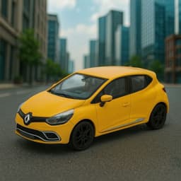 Auto Renault Clio RS S Escala 1:43 -