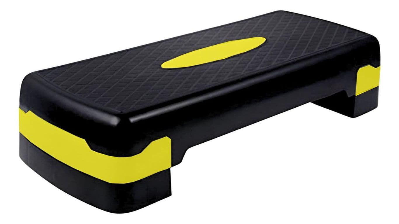 Step Aerobico 2 Niveles Antideslizante Yep Sport - Amarillo