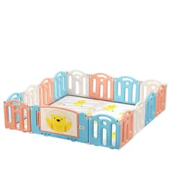 Corral de juegos didactico +Alfombra Antigolpes 200x240x48cm