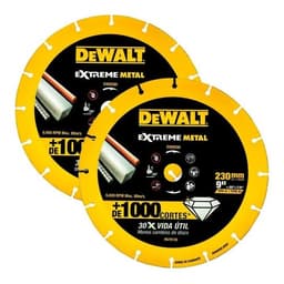 Pack 2 Discos Abrasivos Corte Diamantado 9 Dw8590 X2
