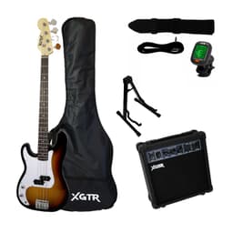 Pack Bajo Electrico LeftHand Precision SunBurst,Amp 15w