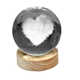 Esfera Cristal USB Corazon