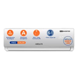 AIRE ACONDICIONADO SPLIT MURO FRIO-CALOR 9000 BTU INV