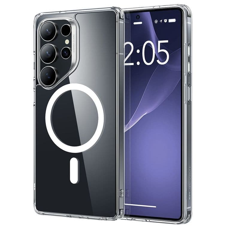 Carcasa Compatible con Galaxy S25 Ultra Classic Hybrid Transparente